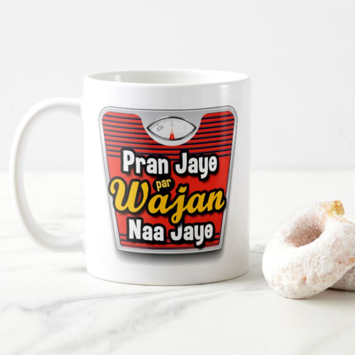 Wajan Naa Jaye Mug