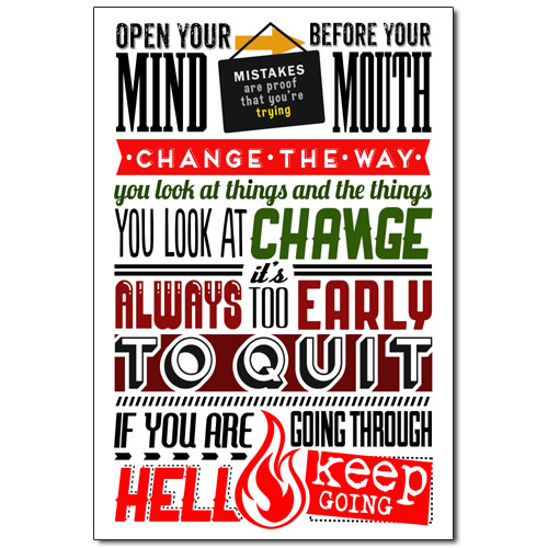 Free Advice Poster