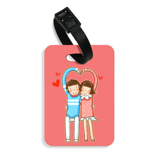 Couple In Love Bag Tag