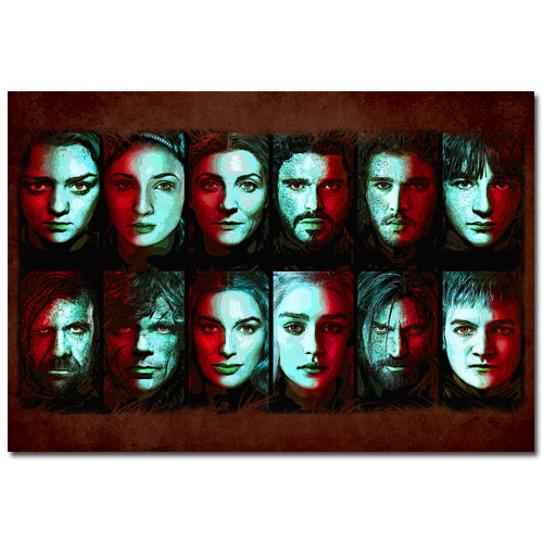 Game Of Thrones Cast Poster