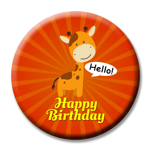 Birthday Boy Party Badges Set Of 15