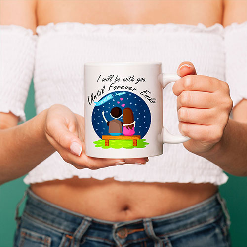 I Will Be With You Forever Mug