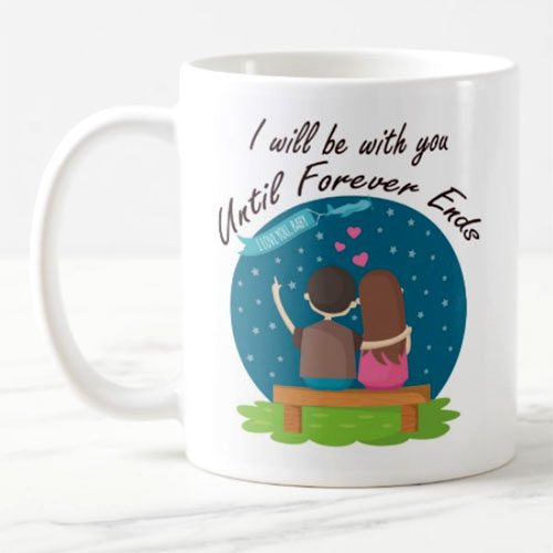 I Will Be With You Forever Mug