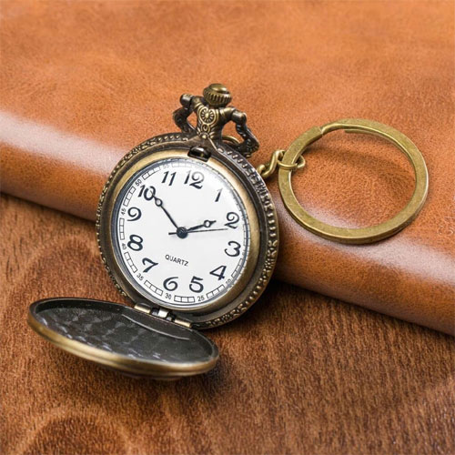 Vintage Motorcycle Pocket Watch