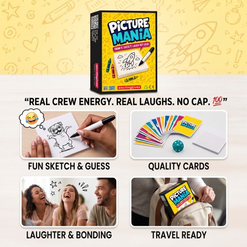 Picture Mania Pictionary Game