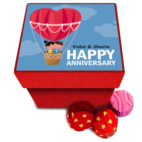 Happy Anniversary Chocolate Box