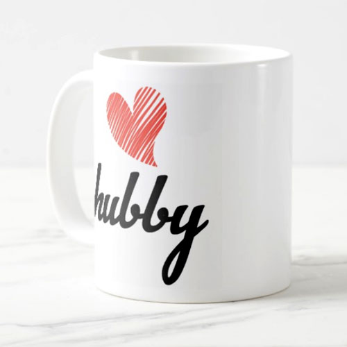 Hubby Wifey Mugs Set Of Two