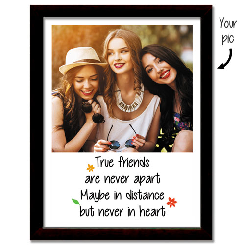 True Friends Personalised Framed Print