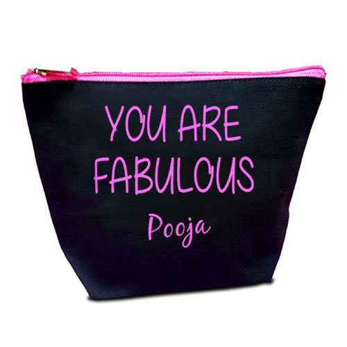 Fabulous Personalised Makeup Pouch