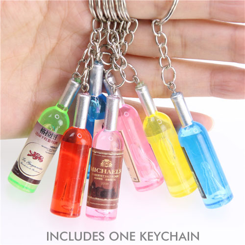 Cute Bottle Keychain