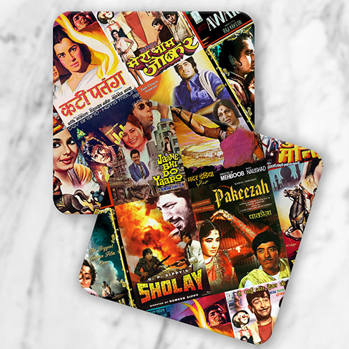 Bollywood Coasters Set Of Four