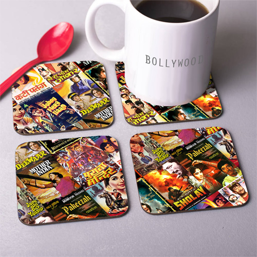 Bollywood Coasters Set Of Four