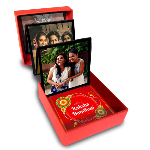 Raksha Bandhan Personalised Photo Popup Box