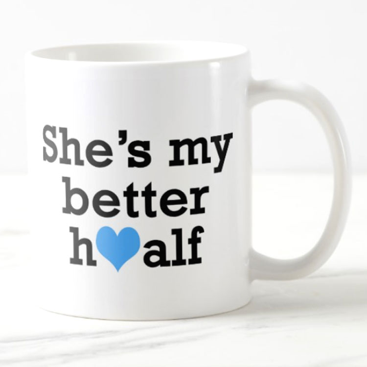 Better Half Mug Set Of Two