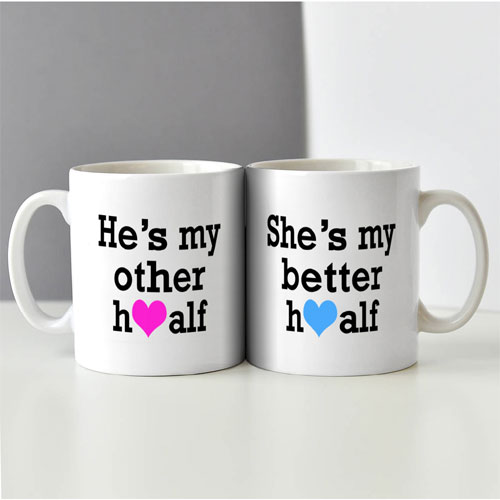 Better Half Mug Set Of Two