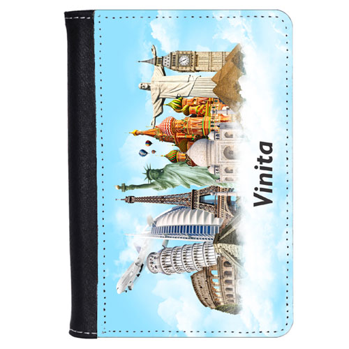 World Travel Personalised Passport Cover