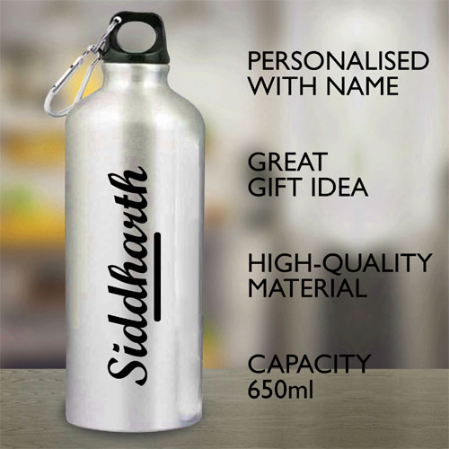 Personalised Silver Sipper With Name
