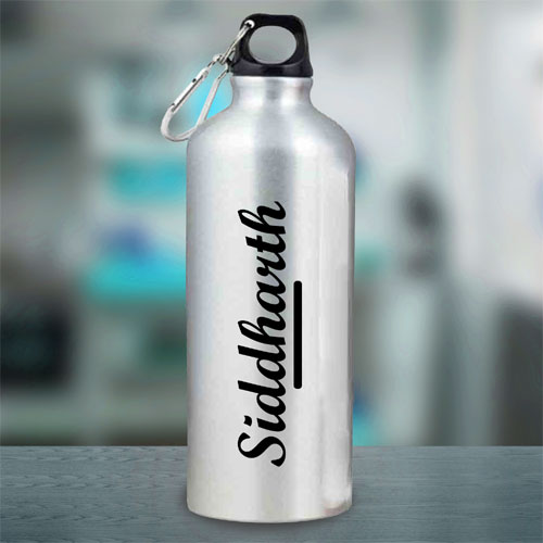 Personalised Silver Sipper With Name