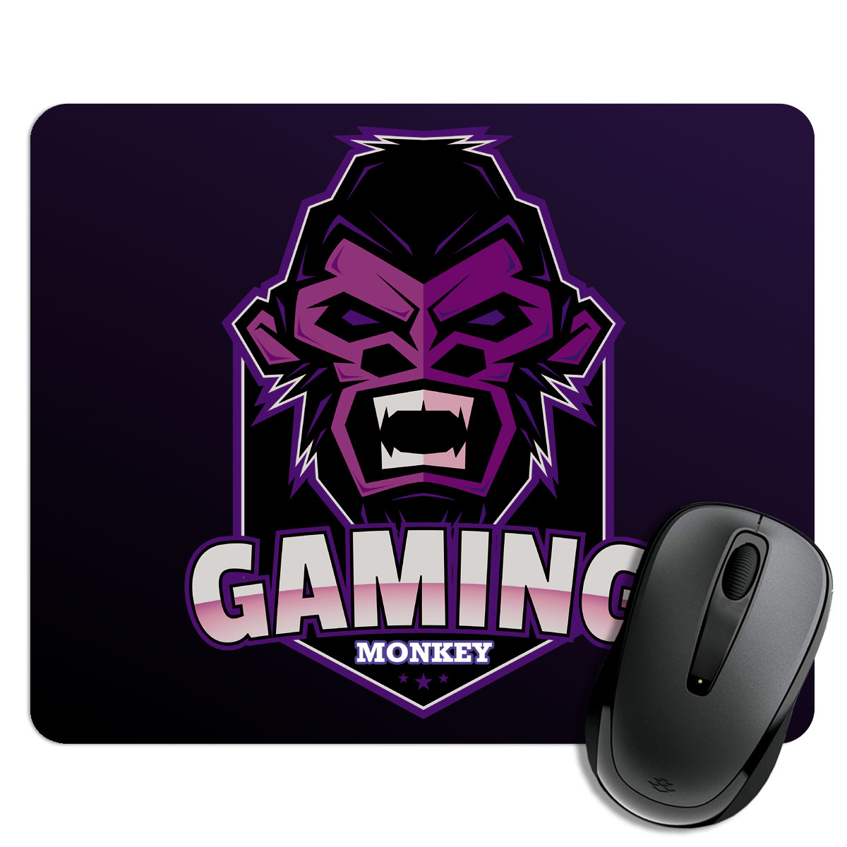 Gaming Monkey Mouse Pad