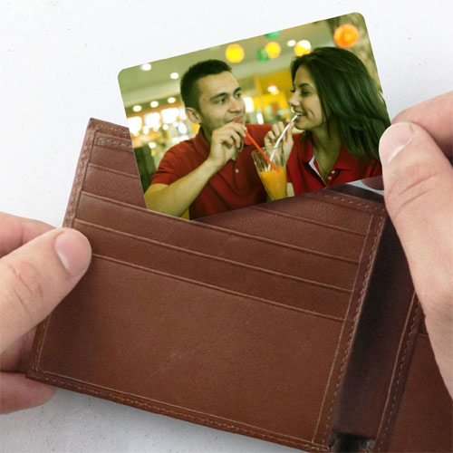 Personalised Metal Wallet Card