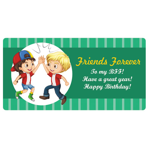 Friends Forever Personalised Chocolate
