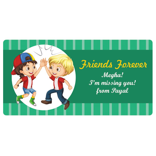 Friends Forever Personalised Chocolate