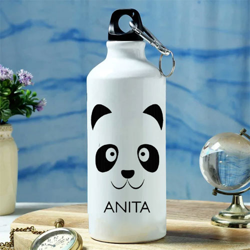 Cute Panda Personalised Bottle