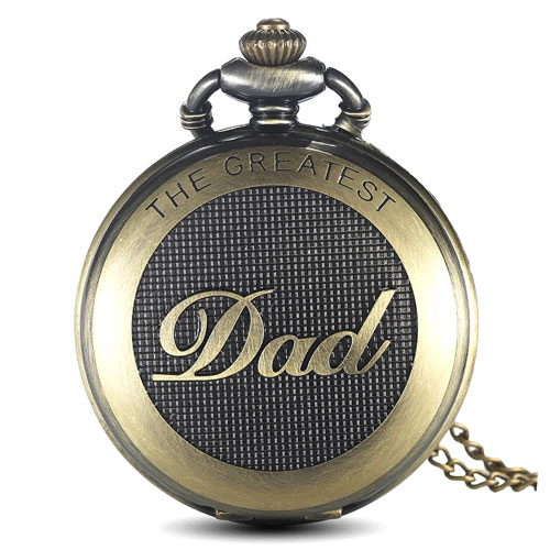 Greatest Dad Vintage Pocket Watch