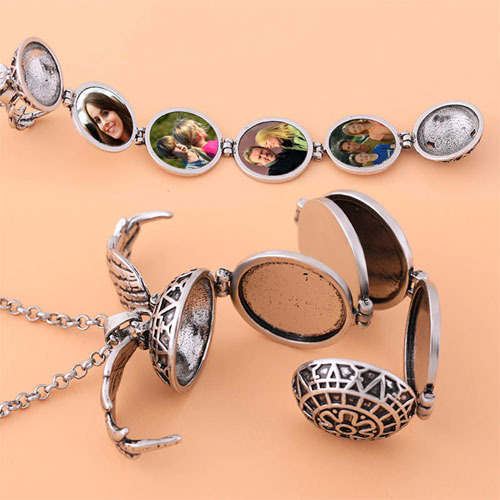Personalized Expanding Pendant With Chain