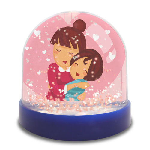 Best Mom Snow Globe