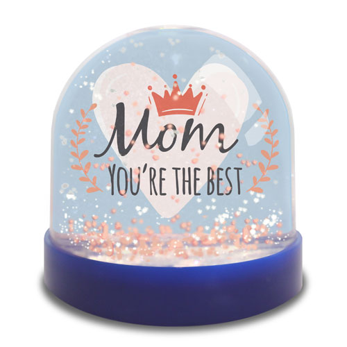 Best Mom Snow Globe