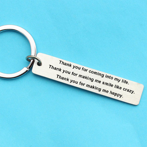 Thank You Love Keychain