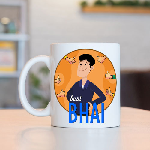 Bhai Bhabhi Mugs Set Of Two