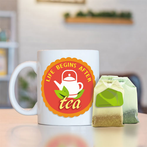 Tea Lovers Mug With Tea Bags Set