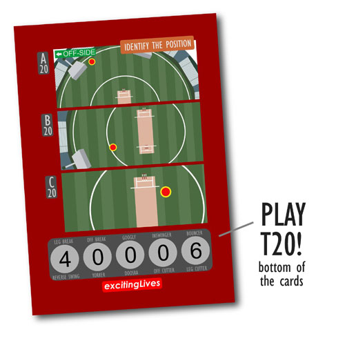 Cricket Fever Cards Game