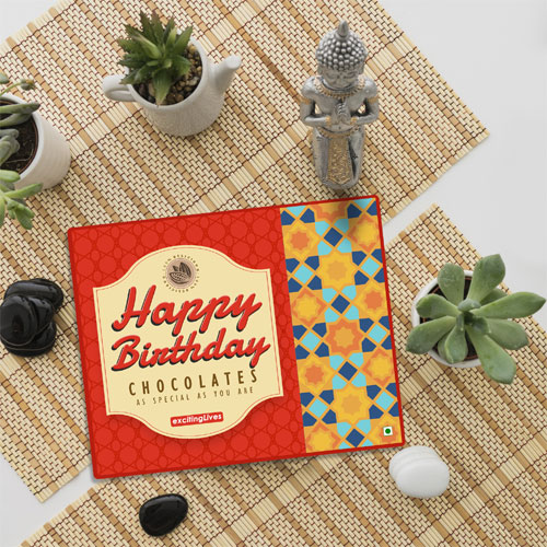Happy Birthday Chocolates Box