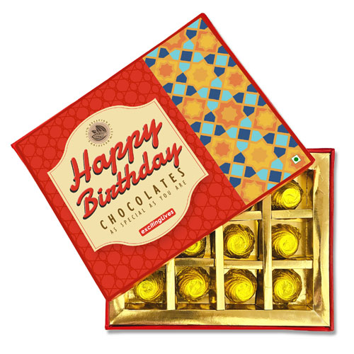 Happy Birthday Chocolates Box