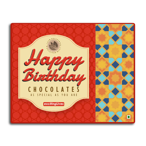 Happy Birthday Chocolates Box