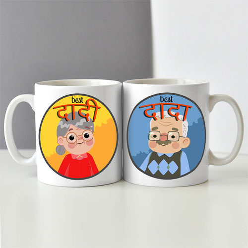 Dada Dadi Mugs Set Of Two