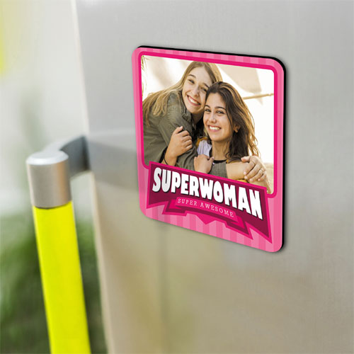 Super Woman Photo Magnet