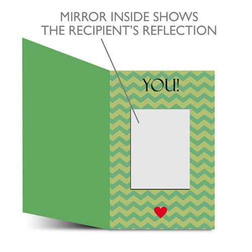 Best Grandparent Mirror Card