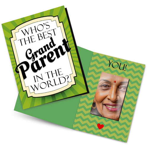 Best Grandparent Mirror Card
