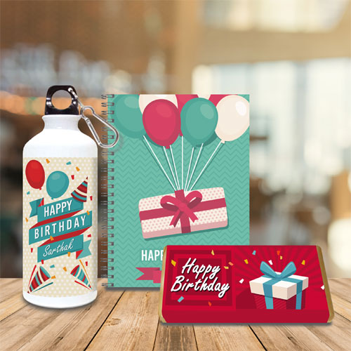 Kids Birthday Personalised Gift Set