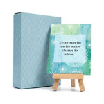 Positivity Cards With Easel