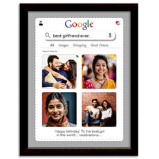 Google Search Personalised Frame