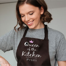 Queen Personalised Apron