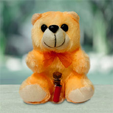 Thank You Teddy With Bottle