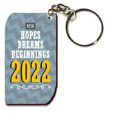 New Year Hope Keychain