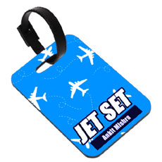 Jet Set Personalised Luggage Tag