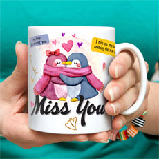 Miss You Messages Mug